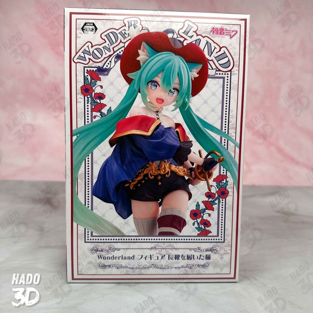 Hatsune Miku Wonderland Puss in Boots ver TAITO 7in Figure - Picture 3 of 8